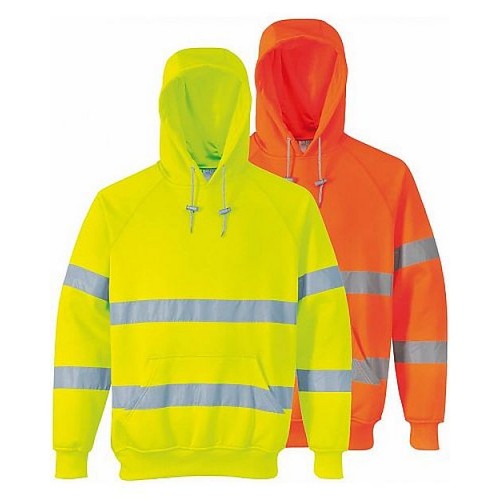 Hi visibility Hooded Sweatshirt 