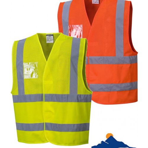 Economy Class 2 Hi Visibility Mesh Vest 