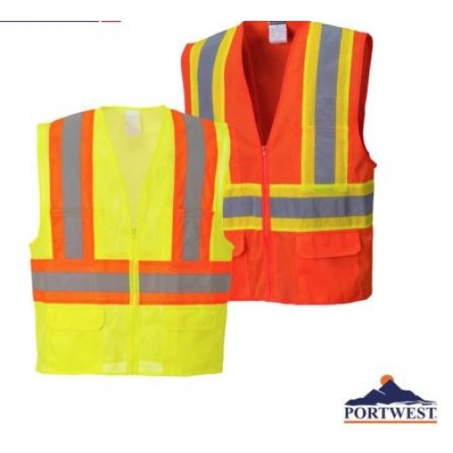 Class 2 Hi Contrast Safety Vest Portwest US371