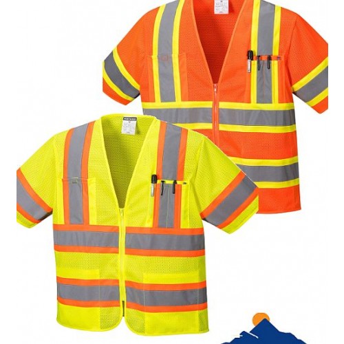 Class 3 Safety Vest with Sleeves, Augusta US383