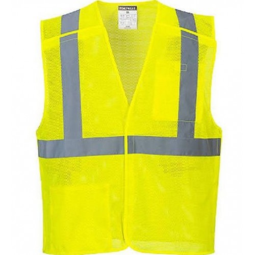 Class 2 Mesh Safety Vest, Break Away Safety Vest 