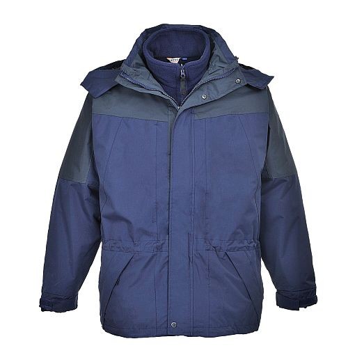 3 in 1 Winter Jacket with Shell and Fleece Jacket 
