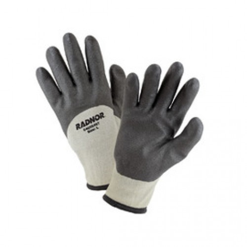Cold Weather Terry Cloth Gloves with PVC