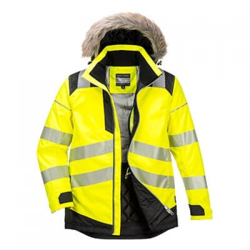 Portwest PW369 - PW3 Hi-Vis Winter Parka Jacket