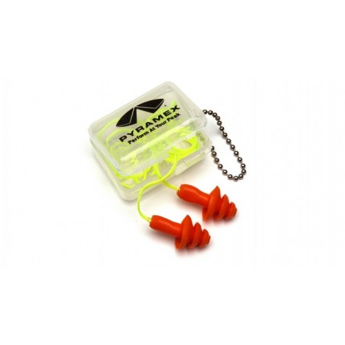 Pyramex RP3001PC Reusable Earplugs in Plastic Case