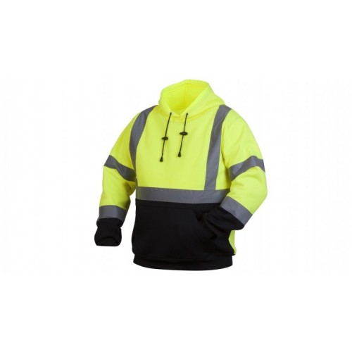 Pyramex RSSH3210 Type R Class 3 Hi-Vis Lime Sweatshirt