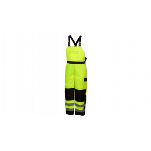 Pyramex RWB4610 Type R - Class E H-Vis Winter Lime Bib Pants