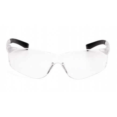 Pyramex S2510R15 ZTEK Readers Bifocal safety Glasses, Clear + 1.5 Lens
