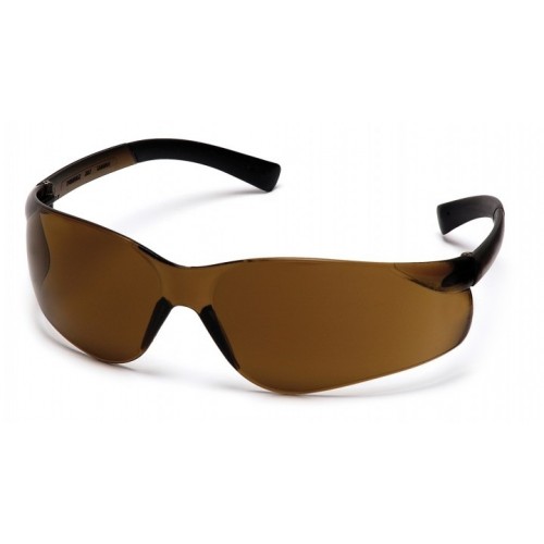 Pyramex S2515S ZTEK Safety Glasses, Coffee Lens