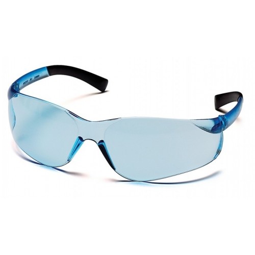 Pyramex S2560S ZTEK Safety Glasses, Blue Lens