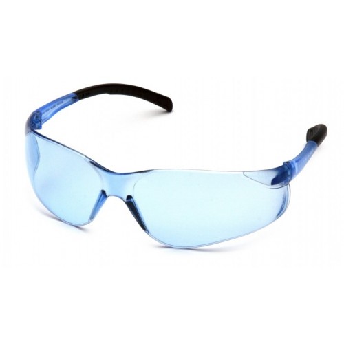 Pyramex S9160S Safety Glasses, Infinity Blue Lens, Temples