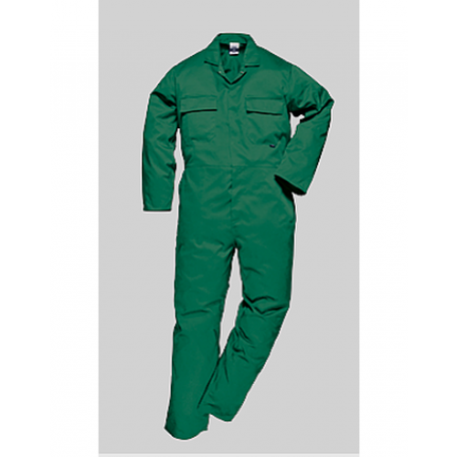 Portwest S999 Lightweight Bottle Green Coveralls, FREE SHIPPING