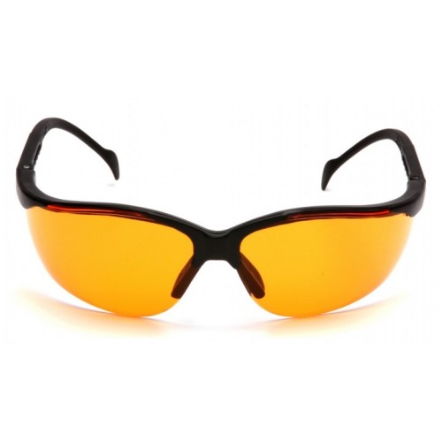 Pyramex SB1840S Venture II Safety Glasses, Orange Lens