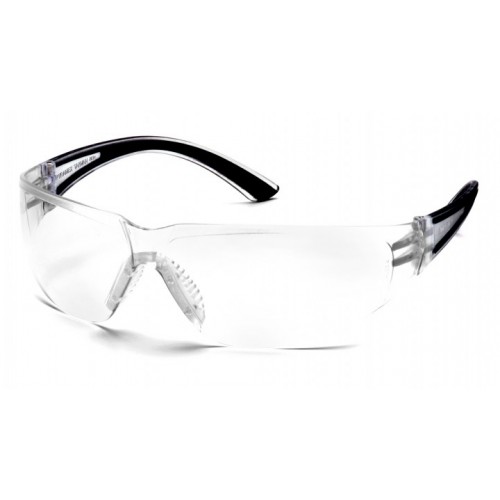 Pyramex SB3610S Safety Glasses, Clear Lens, Temples