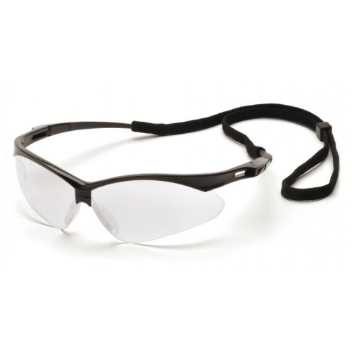 Pyramex SB6310SP PMXtreme Safety Glasses, Clear Lens, Cord