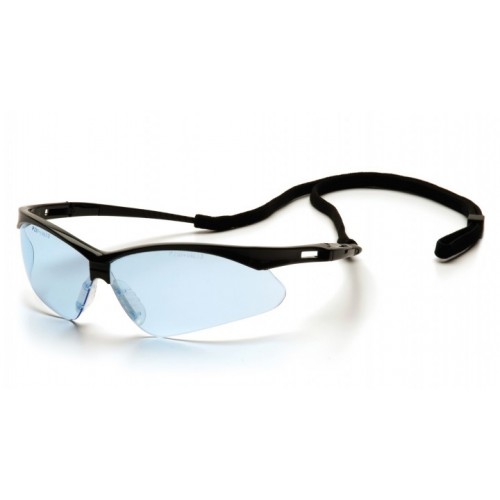 Pyramex SB6360SP PMXtreme Safety Glasses, Infinity Blue Lens, Cord