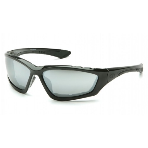 Pyramex SB8770DP Safety Glasses, Silver Lens, Padded Frame