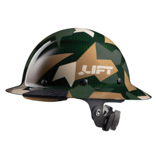 DAX HDC-20CJ Jungle Camo Carbon Fiber Hard Hat