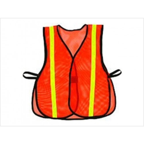 Economy Orange Safety Vests