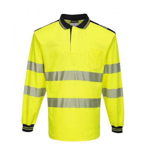 Portwest T184 Hi Vis Long Sleeve Shirt