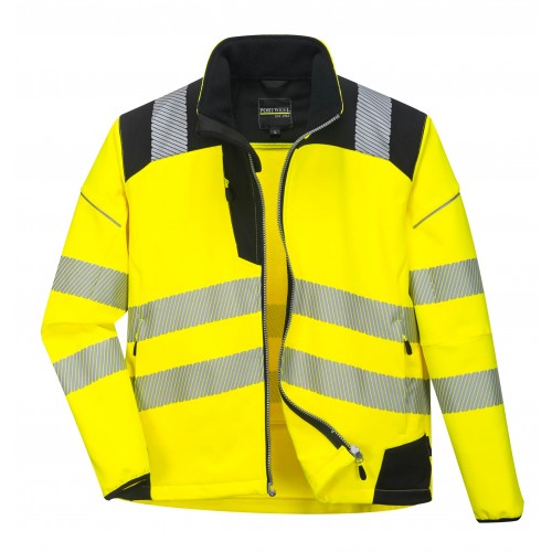 Portwest T402Hi Vis Softshell Jacket