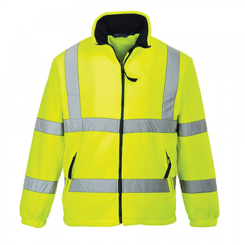 Portwest UF300 Hi Visibility Mesh Lined Fleece Jacket 