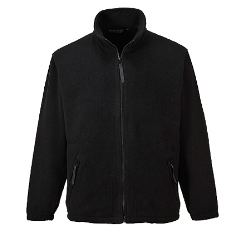 Portwest UF400 Argyll Black Heavy Fleece Jacket