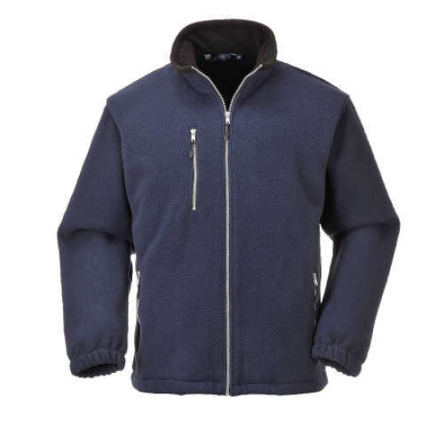 Portwest UF401 Navy Blue Heavyweight 12 oz Fleece Jacket