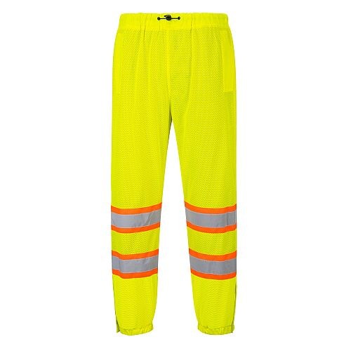 Hi Visibility Mesh Pants with Reflective Tape