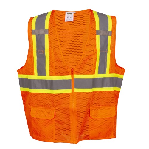 Cordova VS272P Hi Viz Orange Safety Vest
