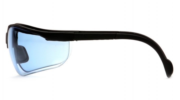 Safety Glasses For Men Csa Approved 12 Pair Pyramex Intruder Safety Glasses - Infinity Blue Lens, ANSI Z87 Rated Pyramex Blue Mirrored Industrial Safety Glasses & Goggles - Foto 10