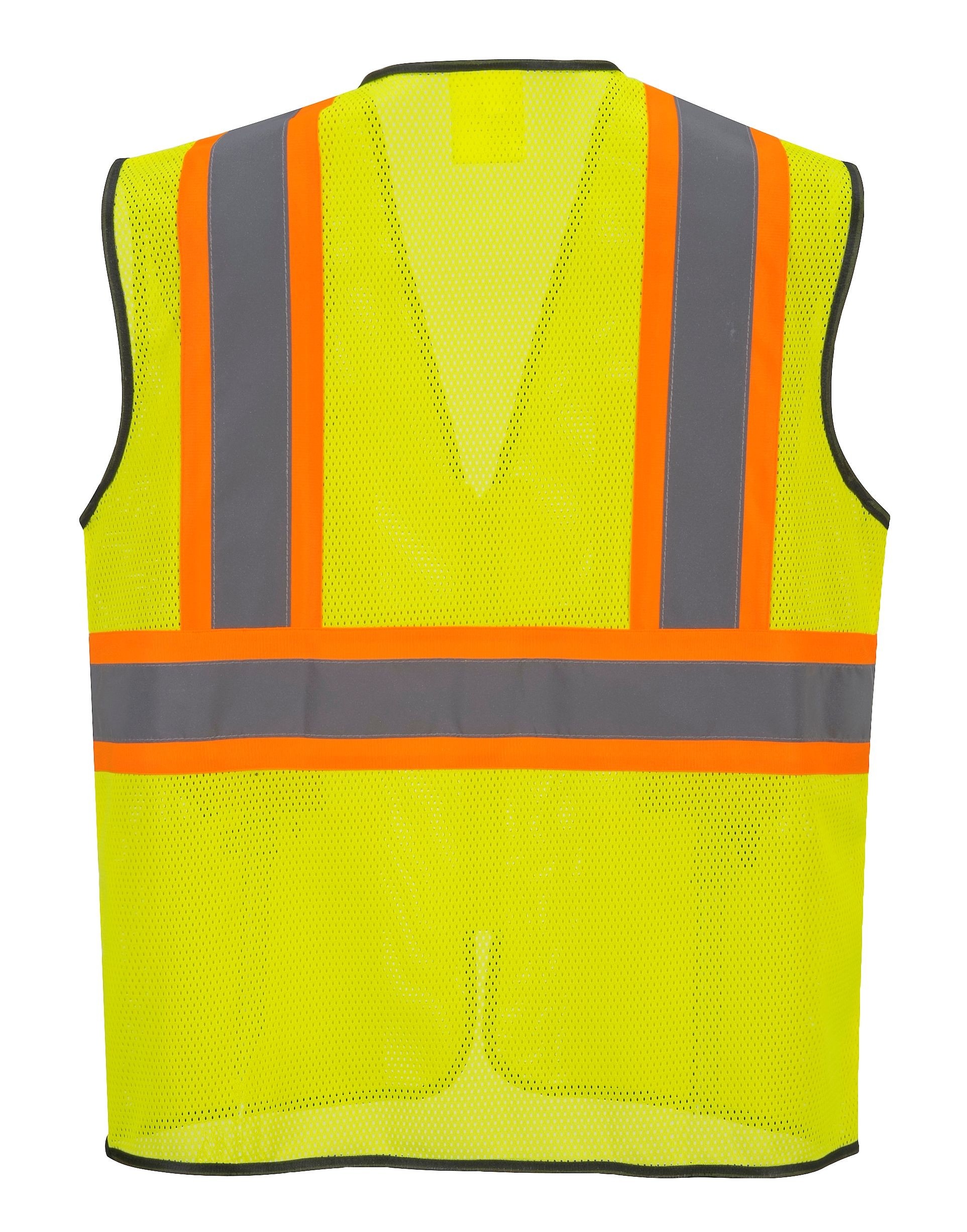 Portwest US381 Safety Vest, Class 2 Hi Visibility Hi Contrast Safety Vest