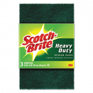 3M 22310 Scotch Brite Commercial Scouring Pads (Pack of 3)