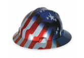 MSA 10071157 Hard Hat with Stars and Stripes