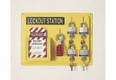 Lockout Tagout Wall Station 4 Units 104F