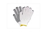 Cotton Work Gloves 1-sided PVC Dots
