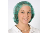 19" Polypropylene Green Bouffant Hairnets