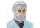 Hair Net Beard Guard Combo 10 bags of 100, 1000ct