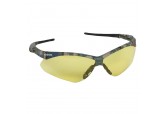 Nemesis Safety Glasses (22610), Amber Anti-Fog Lens, Camo Frame