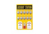 Brady Lockout Tagout Wall Station 10 Unit