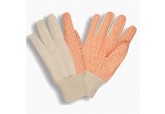 PVC Dotted Gloves with Orange PVC 8 oz (DZ)