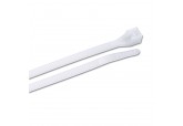 White Cable Zip Ties 14", 75# Tensile 100 per bag 46-315