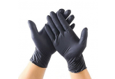 Classic PF Black Nitrile Gloves #6206