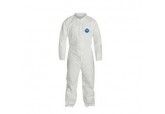 RADNOR® Large White Polyethylene Disposable Coveralls D15022722 (case)