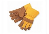 Select Split Cowhide Pile Lined Leather Palm Gloves 2.5" Cuff