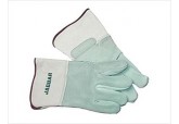 Shoulder Split Full Leather Back Glove, 2.5" Cuff
