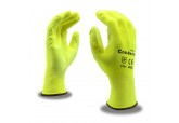 Cordova Safety #6902 Cor-Brite PU Hi-Viz Yellow Coated Gloves (DZ)