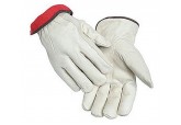 Radnor 7415 White Cowhide Fleece Lined Drivers Gloves