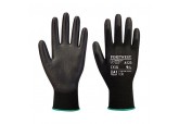  Portwest A123 PU Palm Latex Free (Case of 12 DZ) - Black