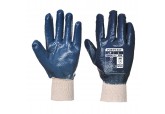 Portwest A300 - Nitrile Knitwrist Glove Navy